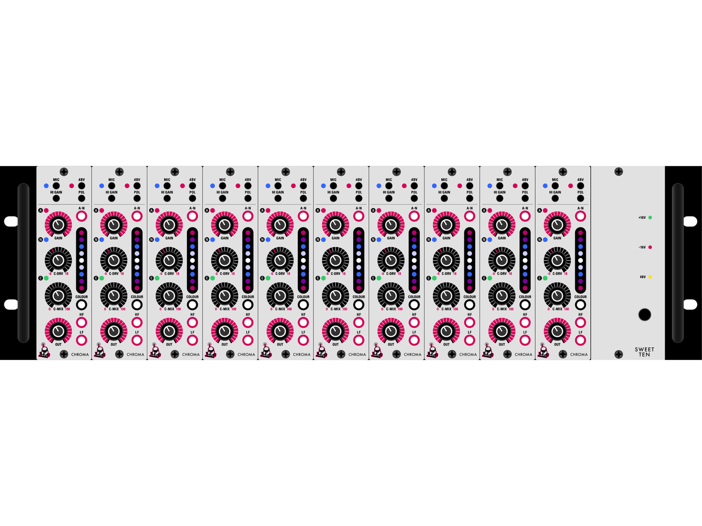 Chroma X 10-channel Twin Tone-Amp