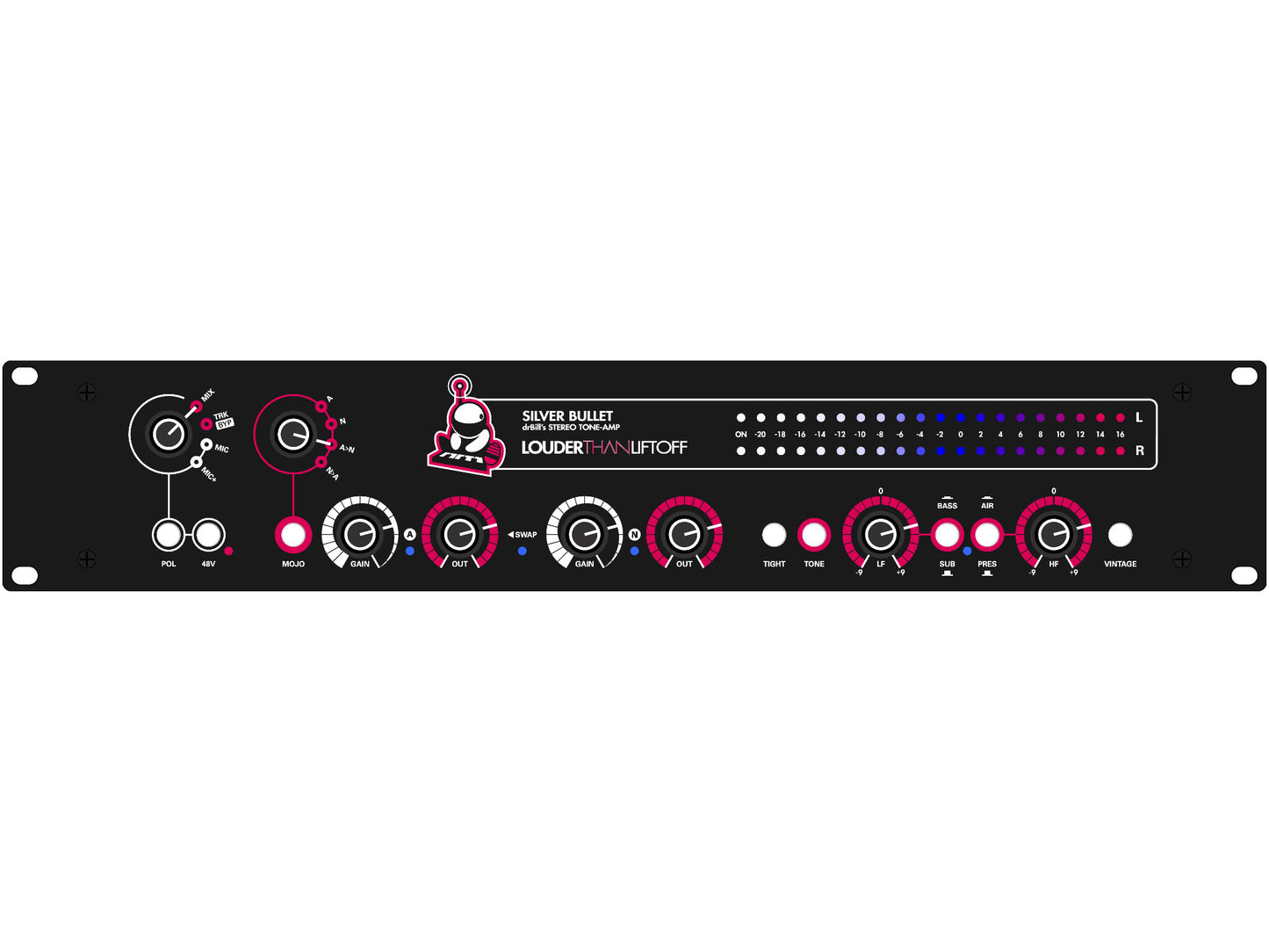 Void Corp Silver Bullet Front Panel