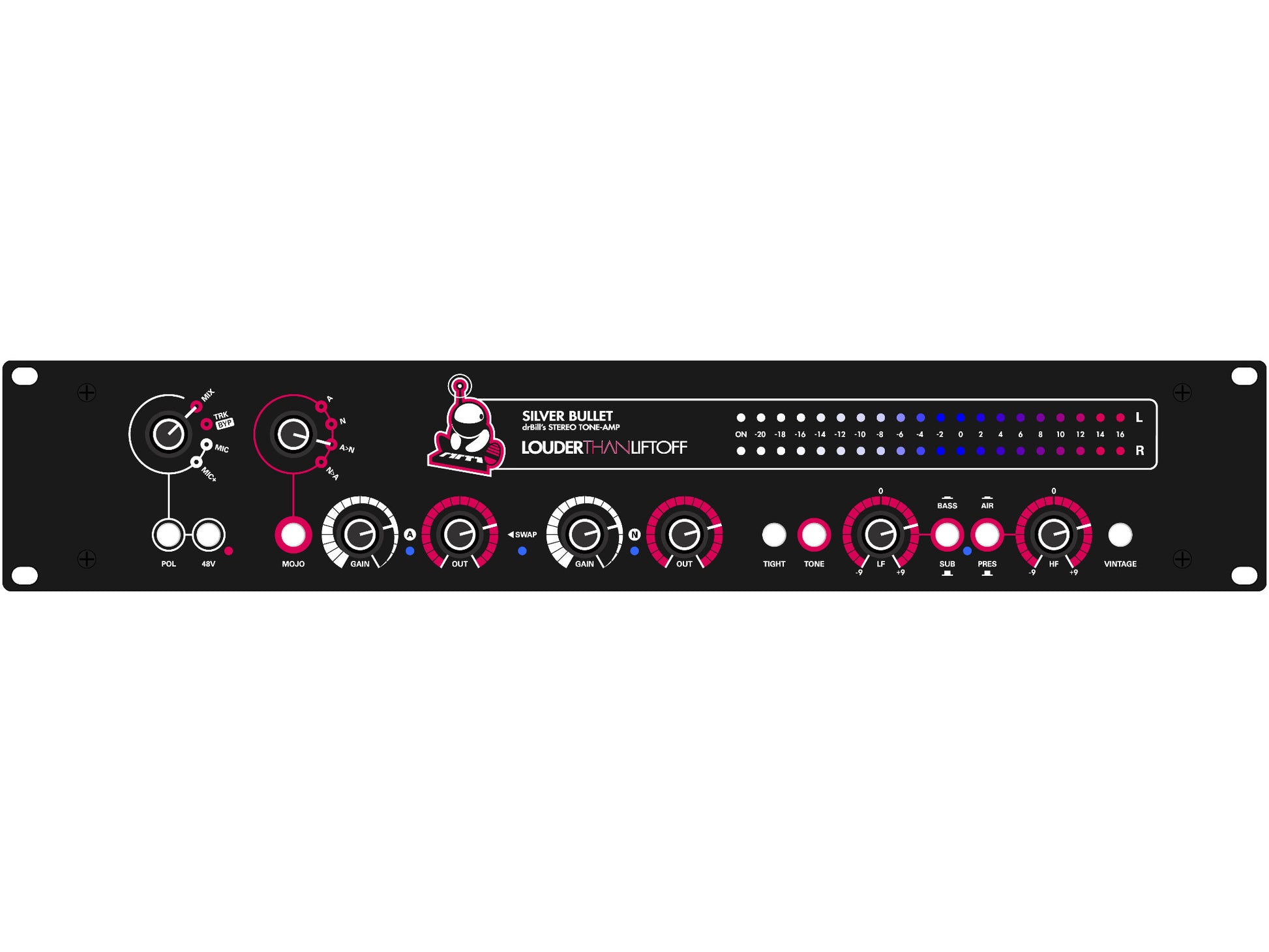 Void Corp Silver Bullet Front Panel