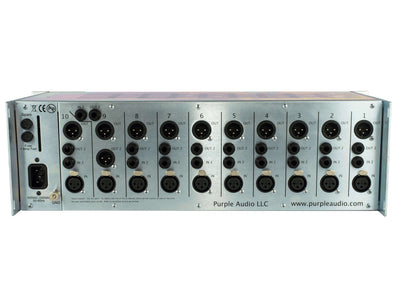 Chroma X 10-channel Twin Tone-Amp - rear panel